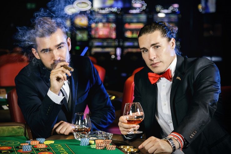 Antarmuka Gaple Online di platform mahjong33 menampilkan papan permainan dan kartu pemain